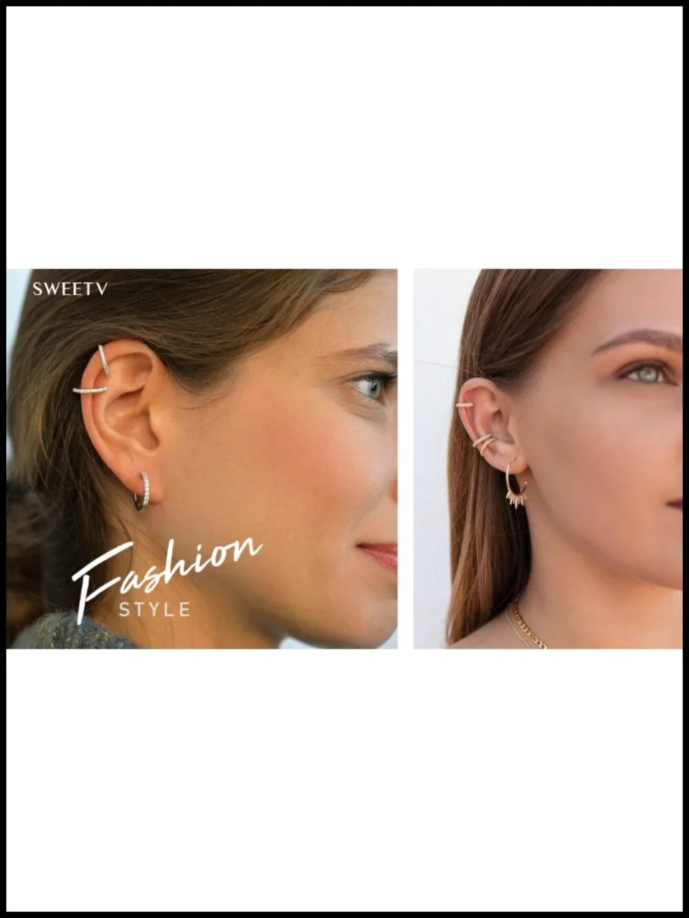 925 Sterling Silver Tiny Huggie Hoop Earrings Hypoallergenic Sparkling CZ